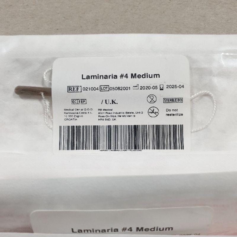 Laminaria Medgyn S M L XL Cervical Dilator