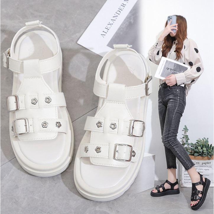 Cafana Sandal Wanita Import Gesper Haira IMP-3040