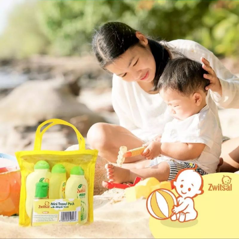 Zwitsal Baby Mini Travel Kit Pack - Sabun Bayi