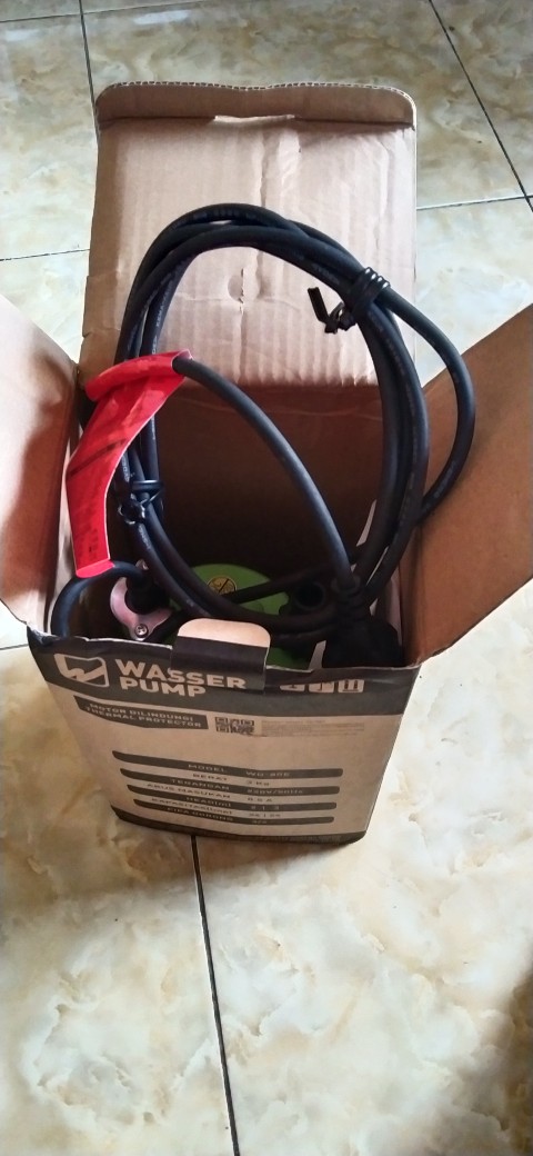 Mesin Pompa Air Celup Wasser Wd-80e / Wd-80 E - Promo Spesial