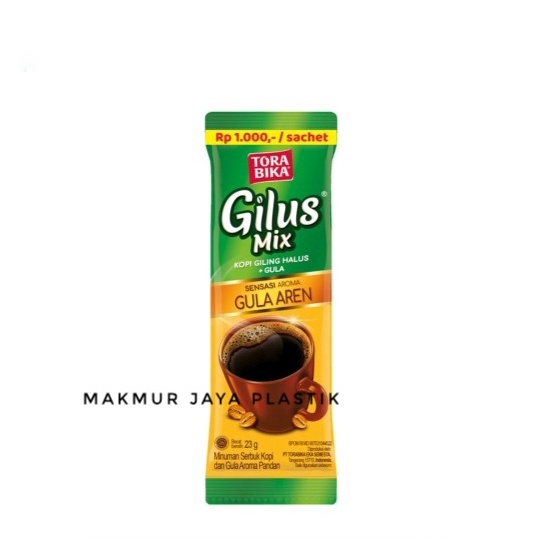 KOPI TORABIKA GILUS MIX RASA GULA AREN 1 RENCENG ISI 10 SACHET