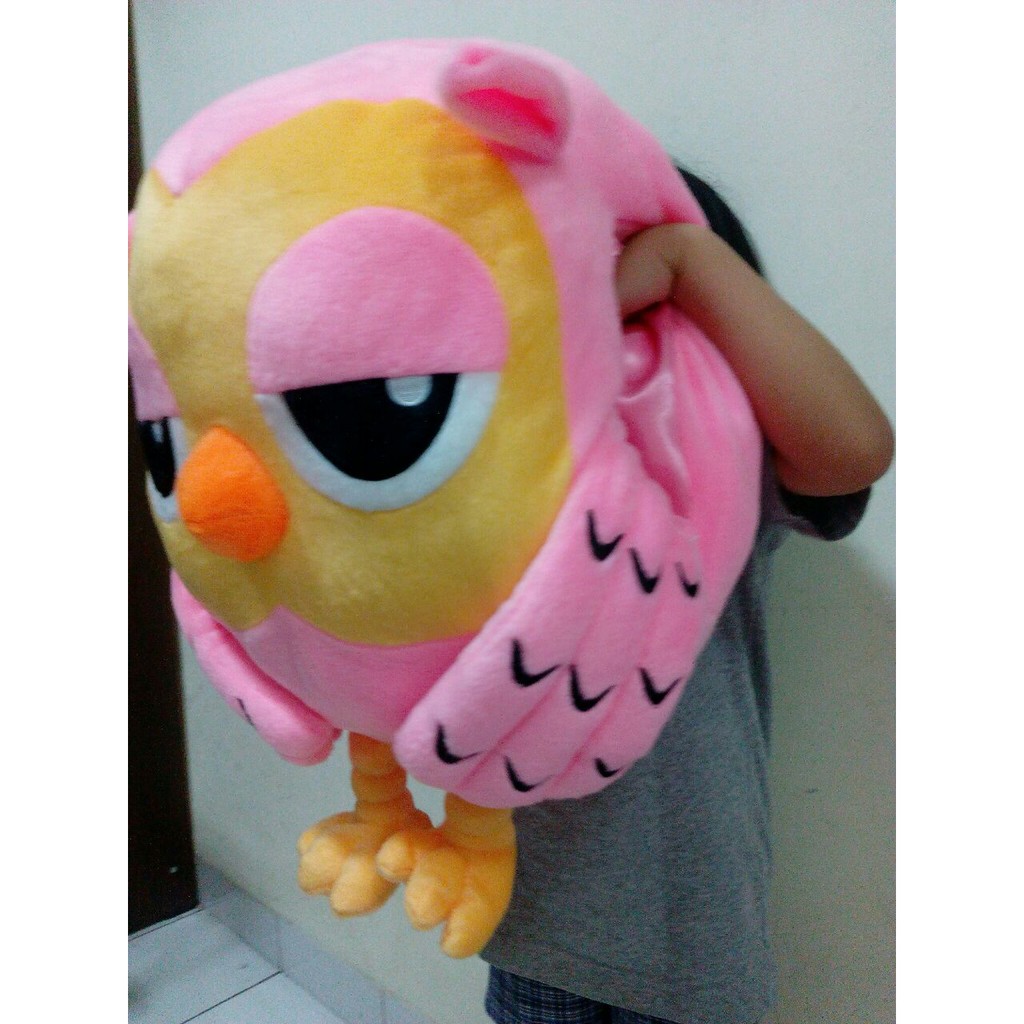 50 cm Boneka  Bantal  Roumang pink merah muda bisa masuk 