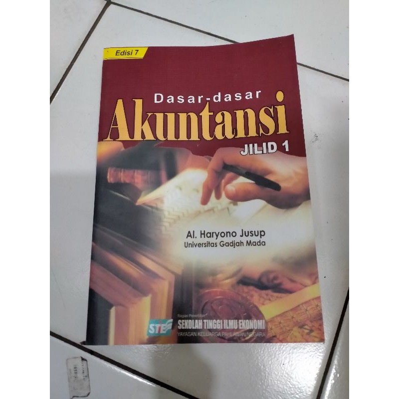 

Dasar Dasar Akuntansi Jilid 1 - Al Haryono Jusup
