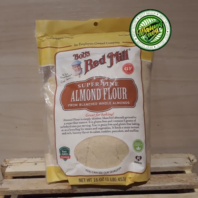 

BISA COD Bob red mill super fine almond flour 453 gram