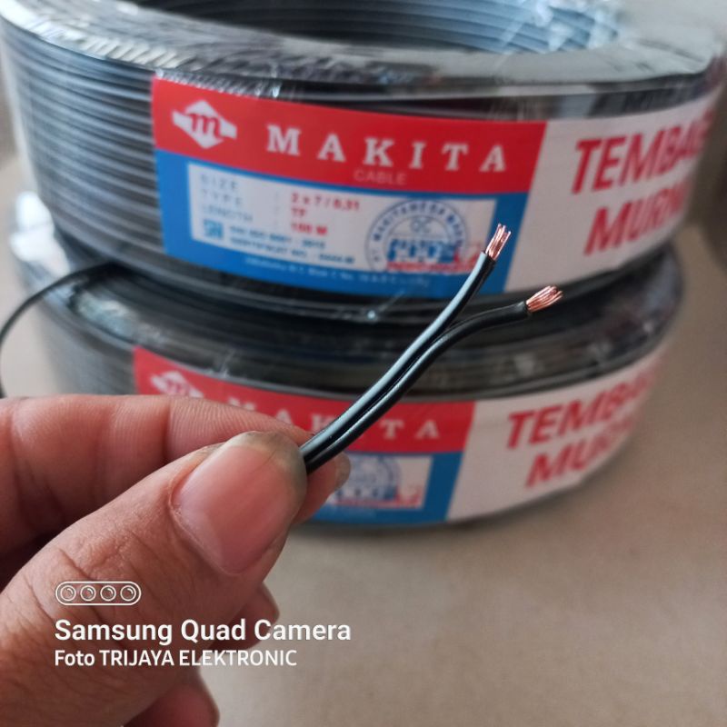 Kabel Serabut Tembaga TF Makita 2x7 Kabel Tweeter Kabel Body Makita