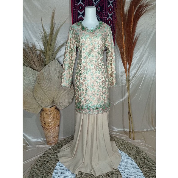 Preloved Gamis Kondangan | Gamis Pesta Bridesmaid | Gamis Brokat Satin | Gamis Murah