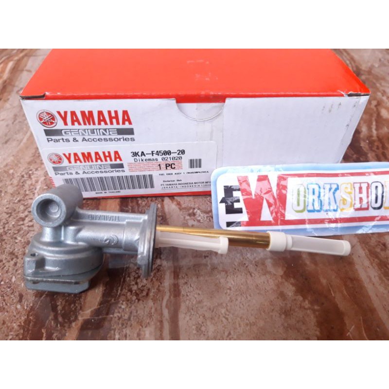 Kran Tangki Bensin - RX King Scorpio Z RXK RXS Ninja Thunder 125 Asli Yamaha 3KA-F4500-20