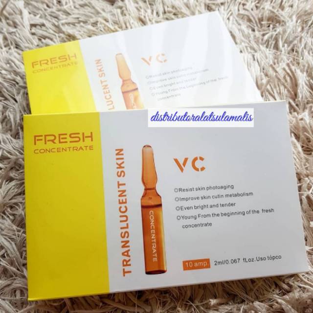 Fresh Concentrate Vitamin C Ampoule Serum BB Glow VC Transculent/Serum Wajah