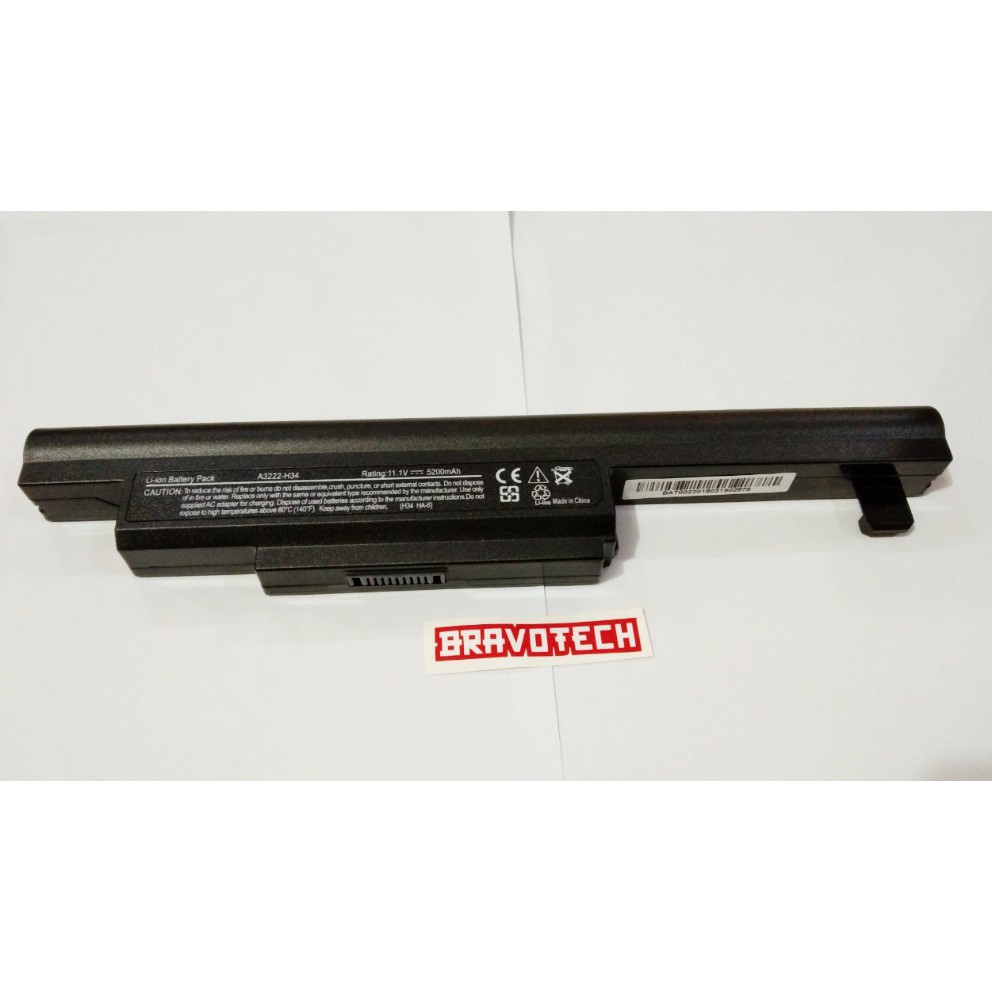 Laptop battery A3222-H34 E400-I3 R430-I333BQ 11.1V 5200 mAh