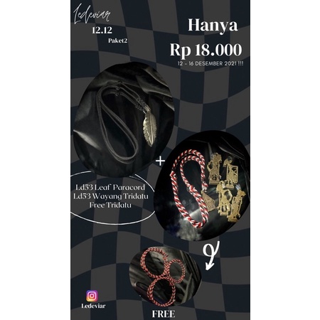 paket kalung free gelang
