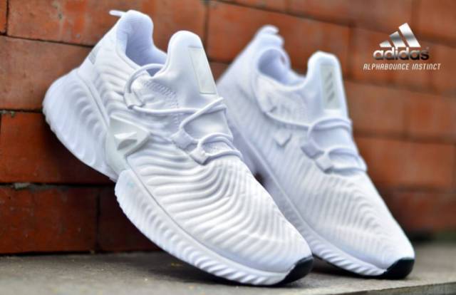 Sepatu Sneaker Adidas Alphabounce Instinct Premium Sepatu Olahraga Running Pria Murah Sepatu Santai