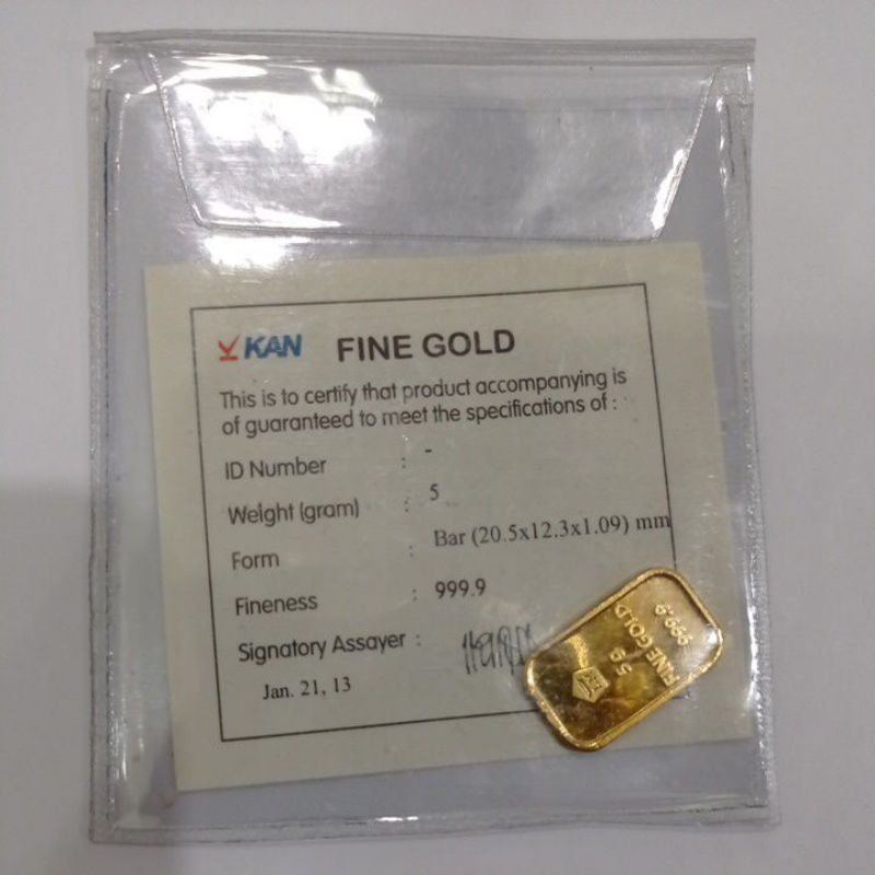 Logam Mulia Antam Retro 5gram