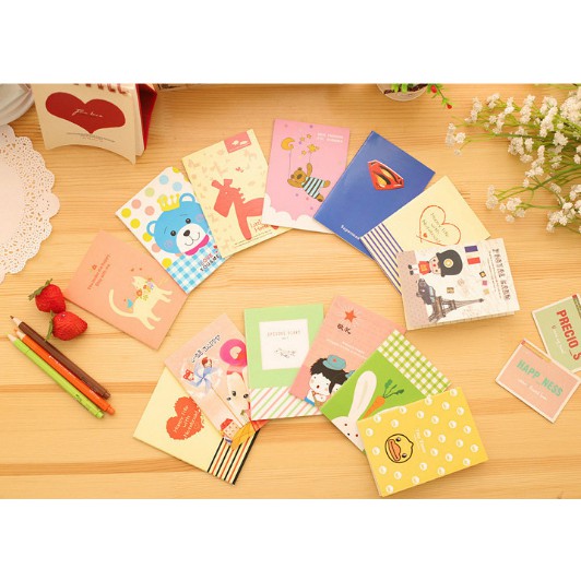 

Note Book Mini Buku Tulis Memo Kecil Lucu ZIVON YZF7