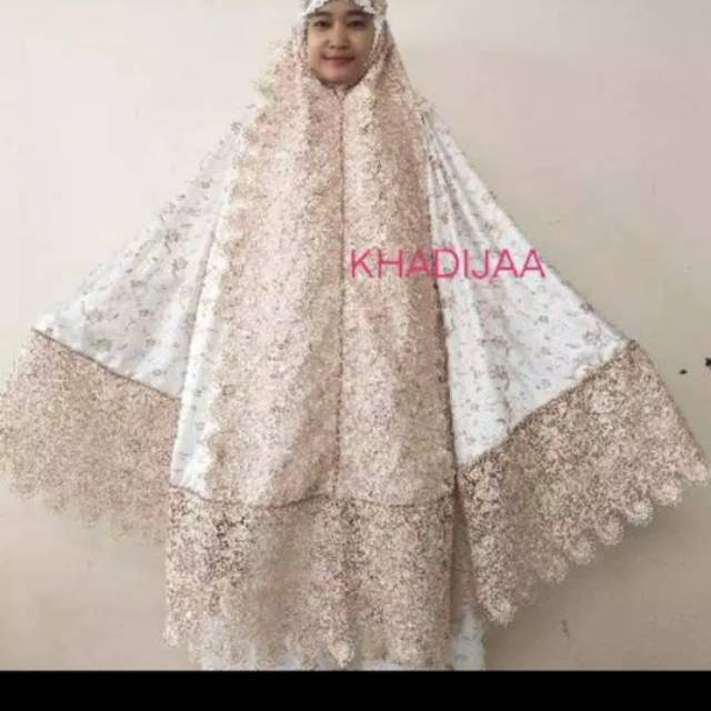 mukena sutra prada jumbo