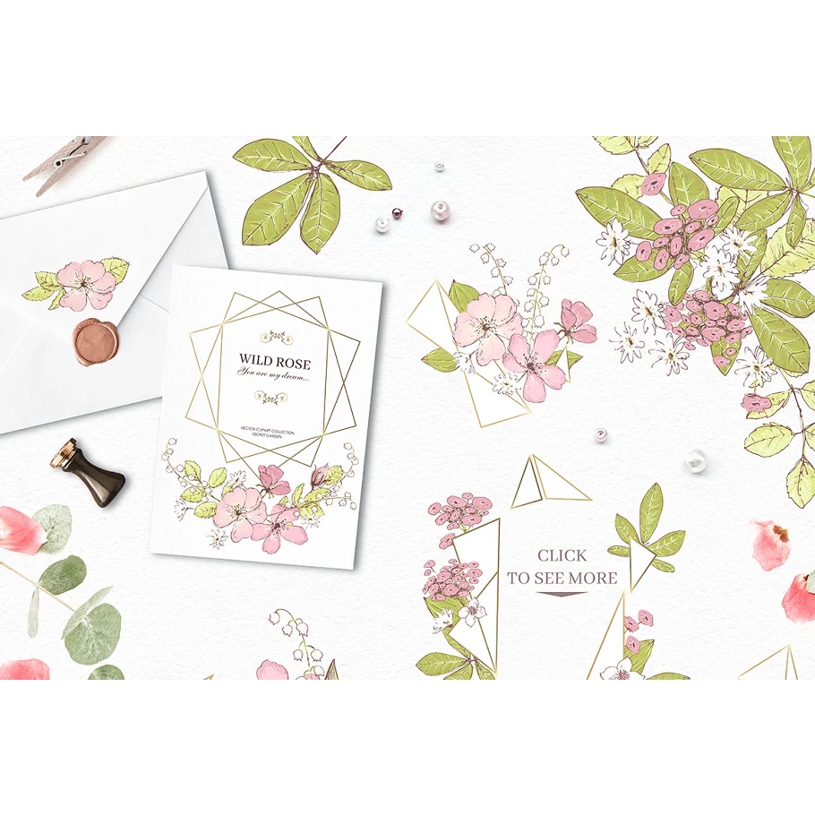 Secret Garden Graphic Kit