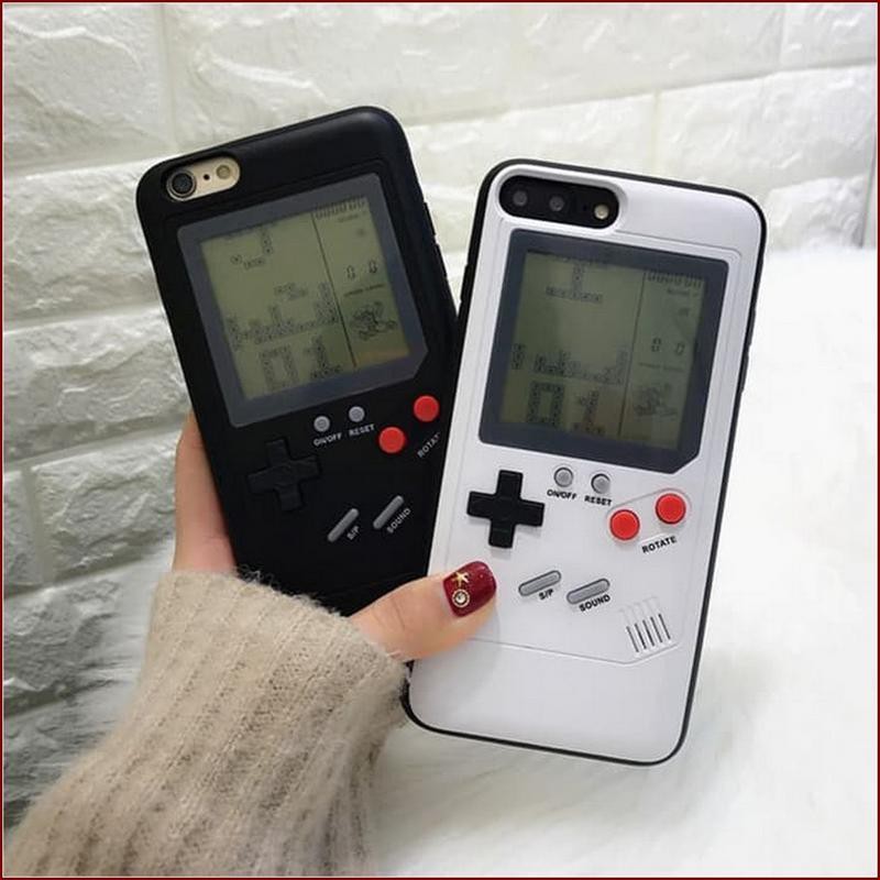 Case Soft Game Boy Game Tetris Iphone 6 7 8 X Plus Nostalgia Case