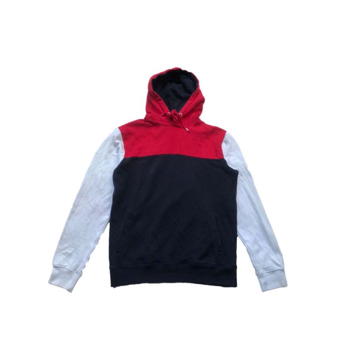 Hoodie Forever21 white red