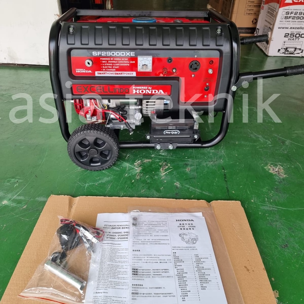 Genset Honda 2500 Watt SF2900DXE Original