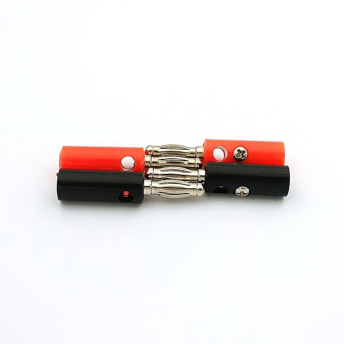 Banana Plug 4mm Steker Terminal Konektor Kabel Audio PCB dll -SA23