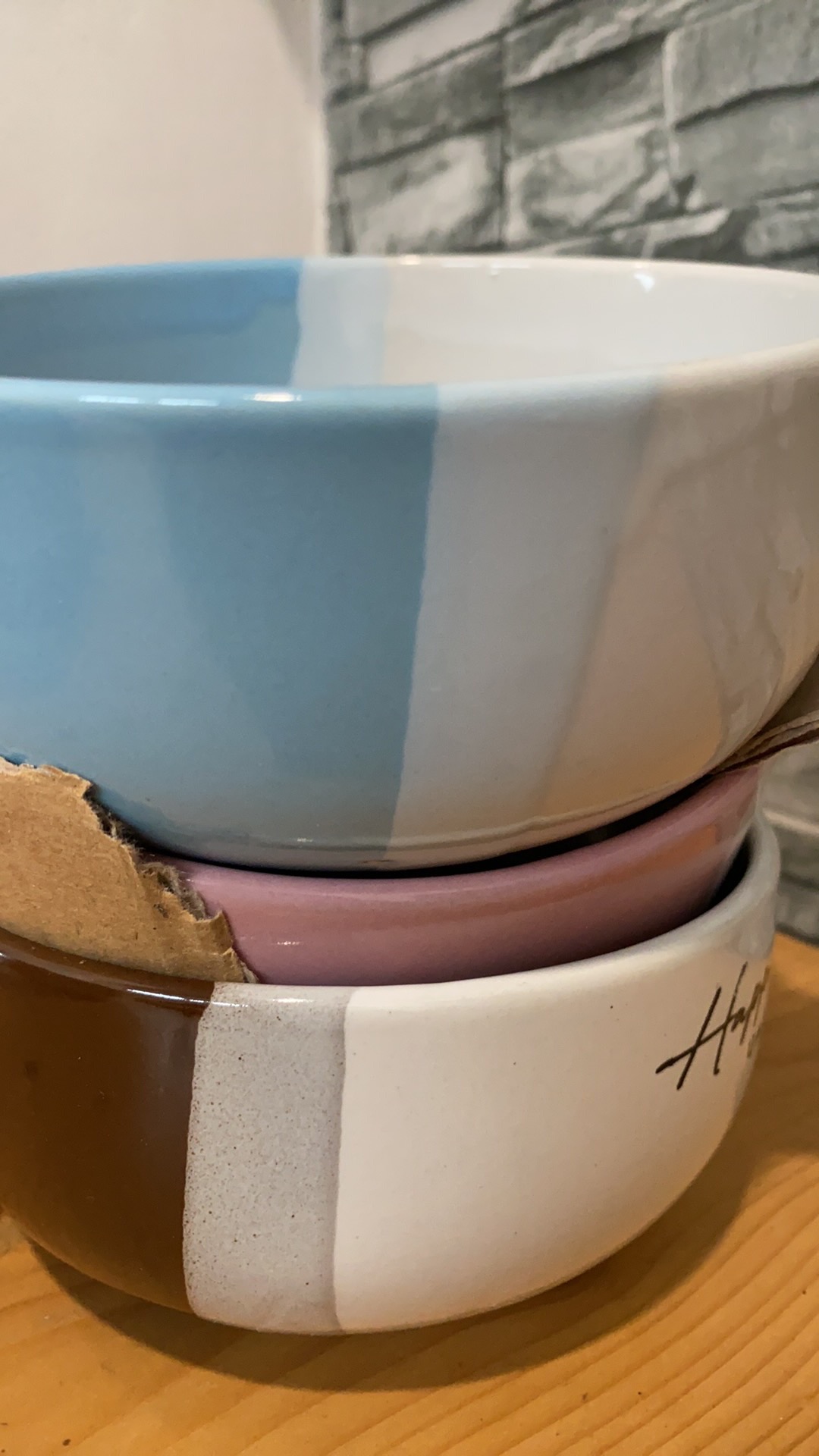 Mangkok Twotone Sablon,murah,mangkok Twotone,mangkok Keramik,souvenir,termurah,nikura,kaibon