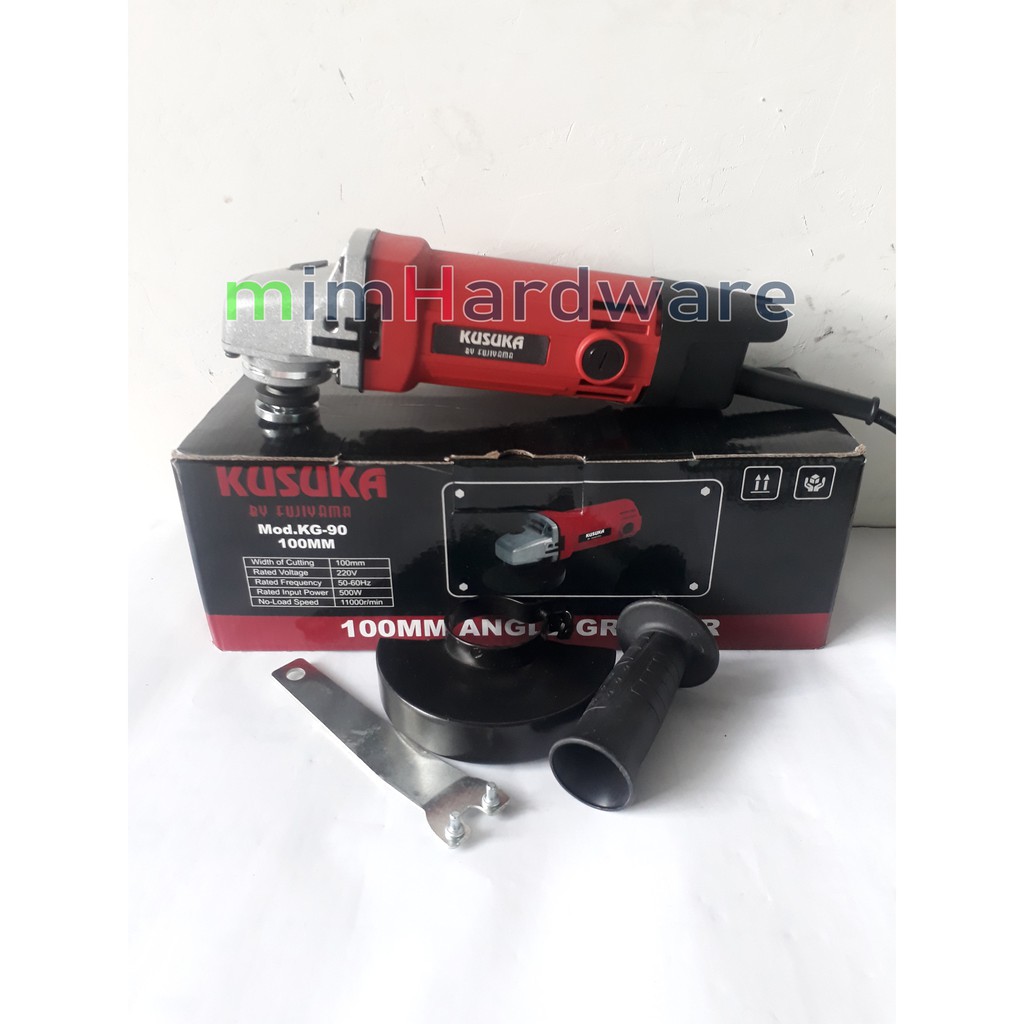 Mesin Gerinda / Angle Grinder /Gurinda Tangan 4" Kusuka by Fujiyama