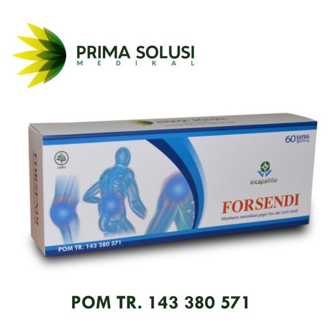 PROMO Forsendi - Obat Herbal asam urat, rematik nyeri sendi Asli