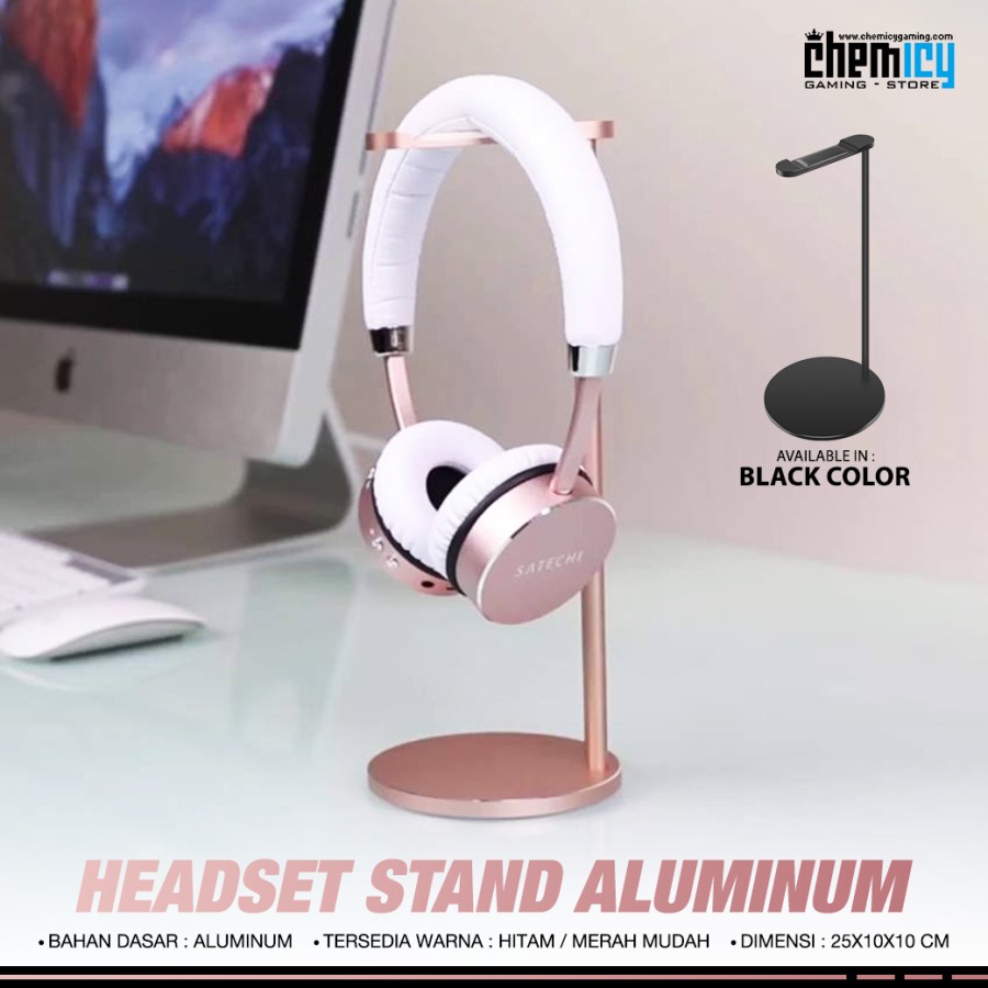 Headset Stand Aluminium Rounded for Headset Gaming