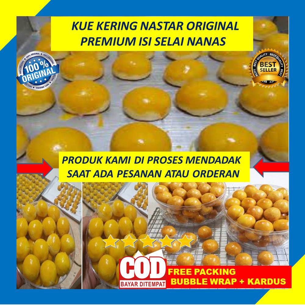 

Kue Kering Nastar Lebaran 350 Gram Original Premium