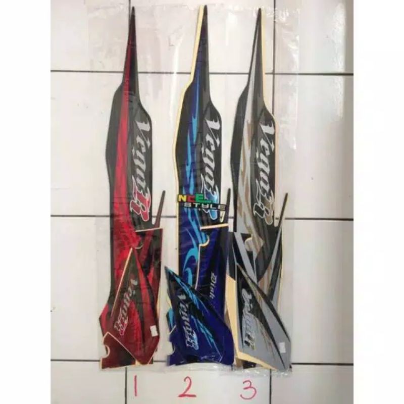 Striping sticker Lis motor Vega r 2008 - Vega r new 2008