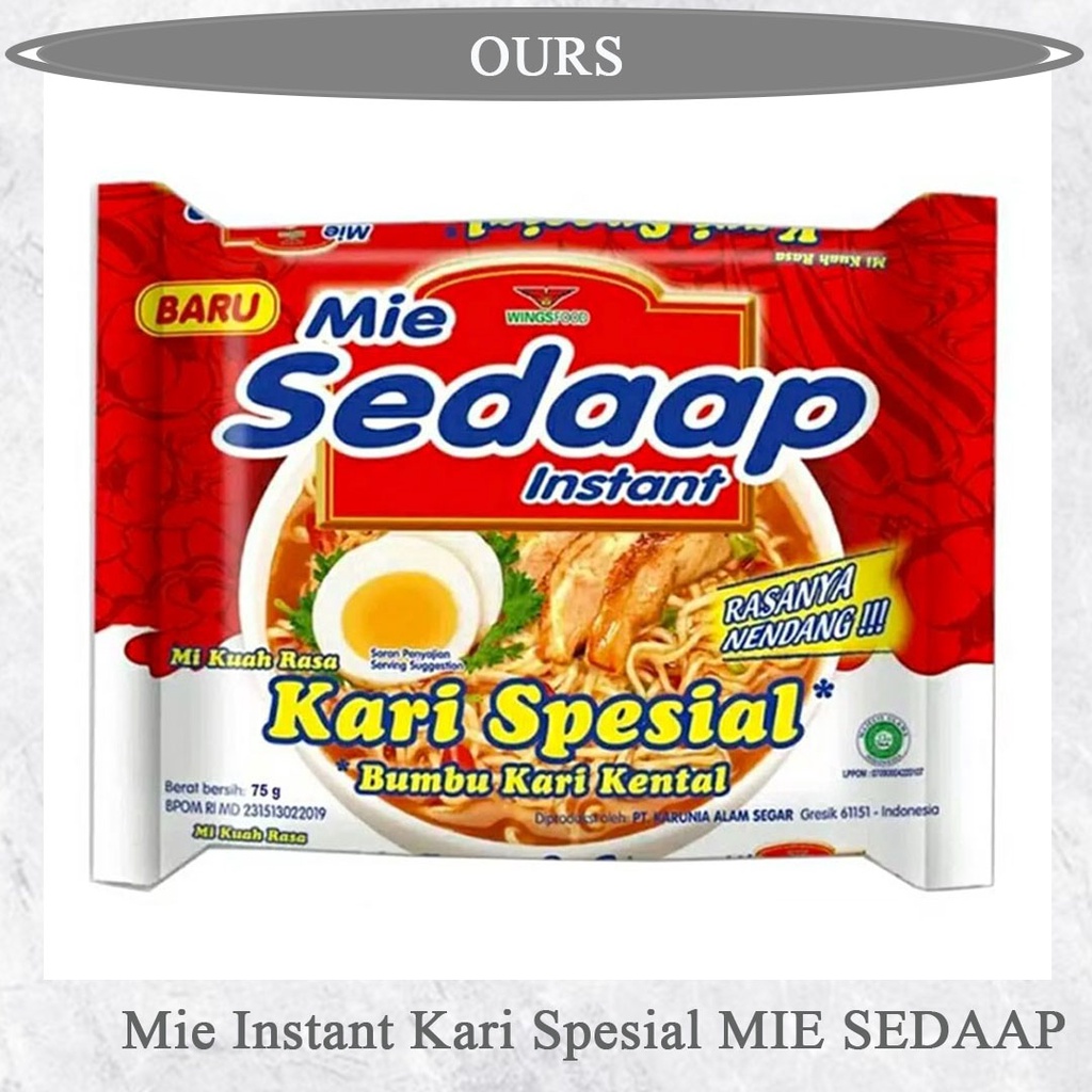 

Sedaap Mie Kari Special 75g