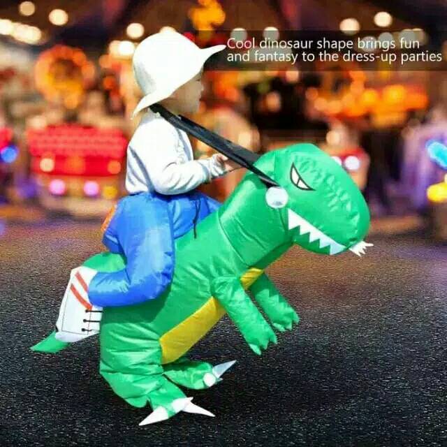 KOSTUM DINOSAURUS PESTA ANAK COSPLAY KARAKTER DINO LUCU