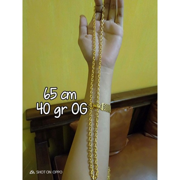 Kalung rante nori(standar 45 cm)