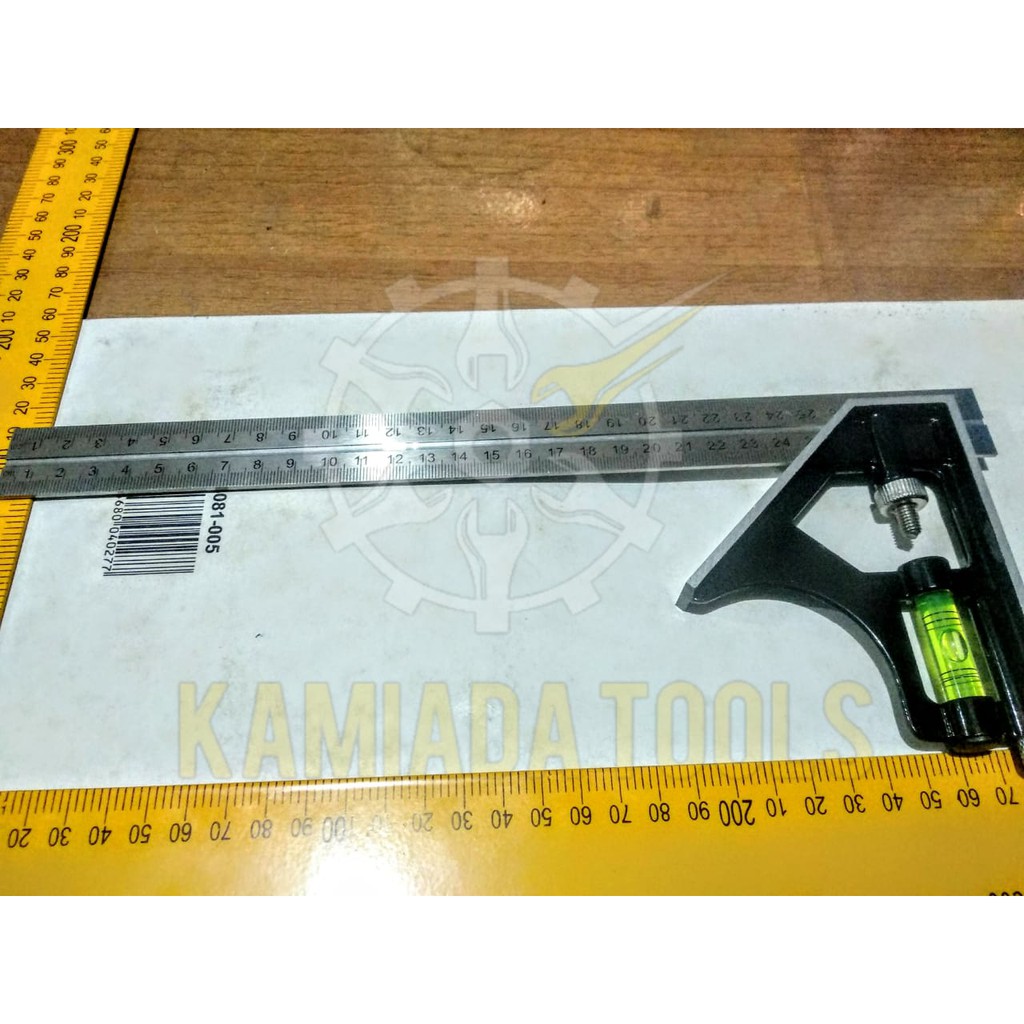 

Siku Tukang Waterpass 12"/ Siku Tukang Waterpass 30cm/ Penggaris Siku Waterpass 12
