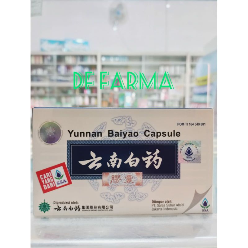 Yunan Baiyao Capsule