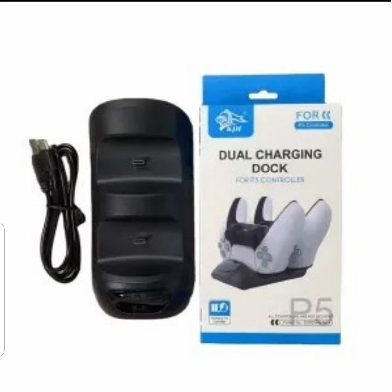 KJH Dual Charging Dock For P5 DualSence Controller With LED