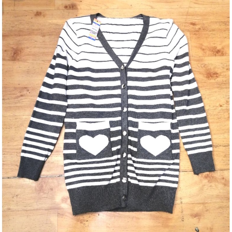 cardigan rajut tebal panjang