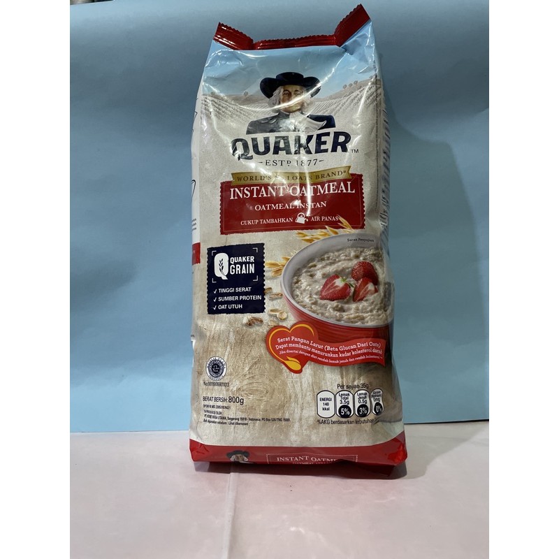 

Quaker Instant Oatmeal 800 gr