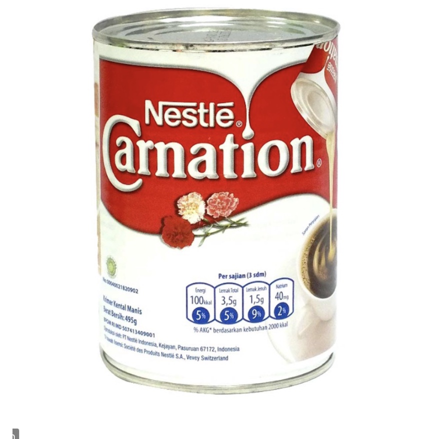 Susu Krimer Kental Manis Carnation 395 gr