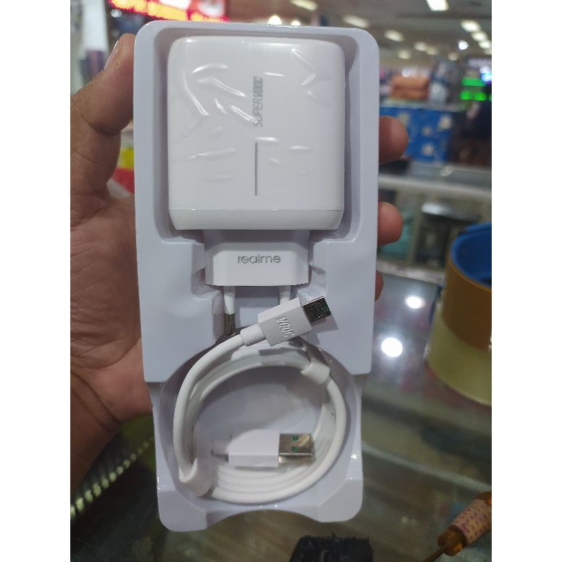 Charger Realme X50 Pro 65W 4A VOOC ORIGINAL