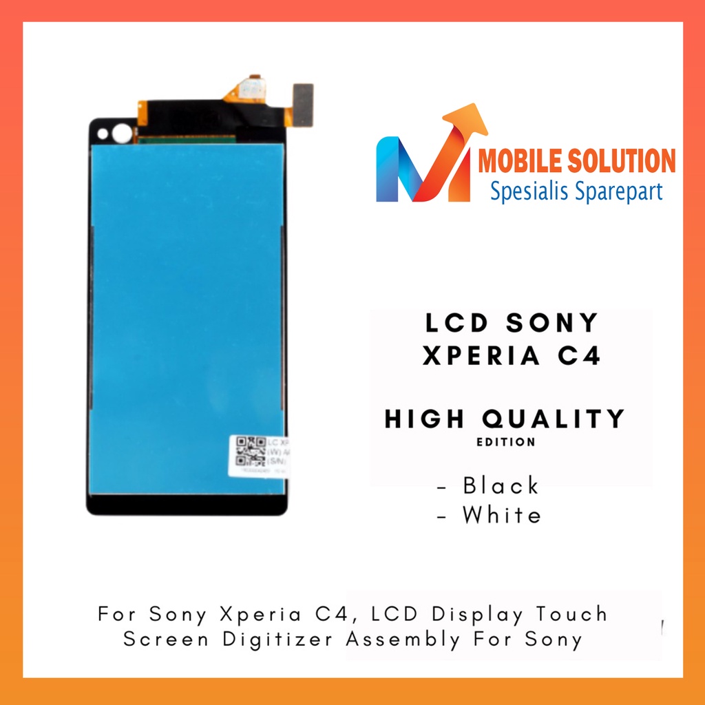 Grosir LCD Xperia C4  ORIGINAL 100% Fullset Touchscreen Garansi 1 Bulan + Packing / Bubbel