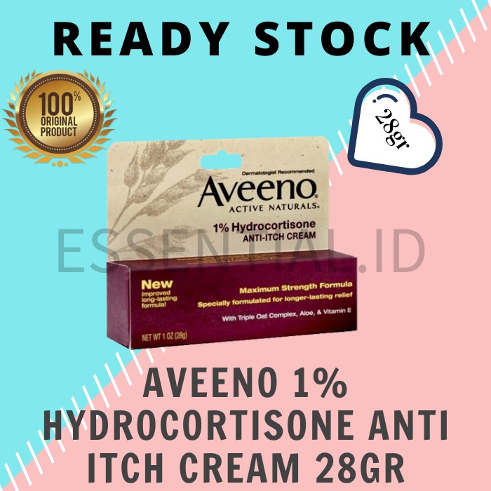 Aveeno 1% Hydrocortisone Anti Itch Cream 28gr