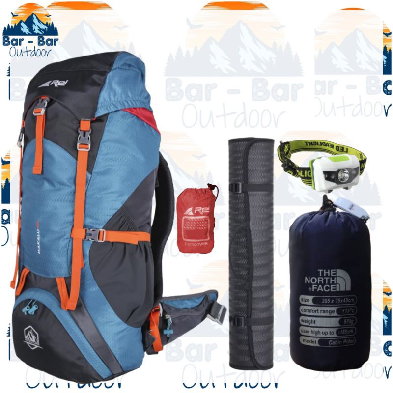Paket Murah Tas Gunung Tas Outdoor Carrier Arei Rei Makalu 60L