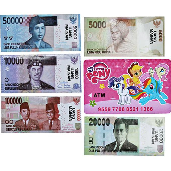 Celengan Atm Mini Little Pony - Mainan Edukasi Anak Perempuan