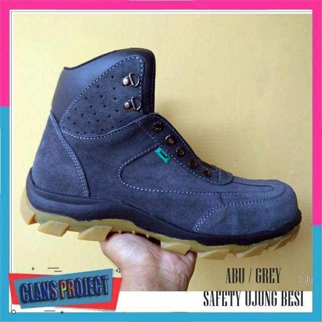 steel blue safety boots