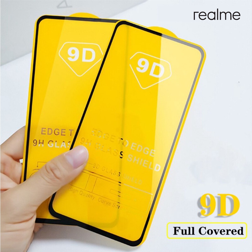 Jual Tempered Glass 9d Realme C1 C2 C3 C11 C12 C15 C17 2 3 5 5i 6 7 Xt