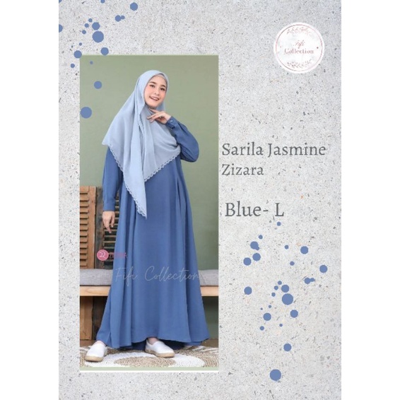Gamis Original Zizara Daily Sarila Jasmine Dress A01-L
