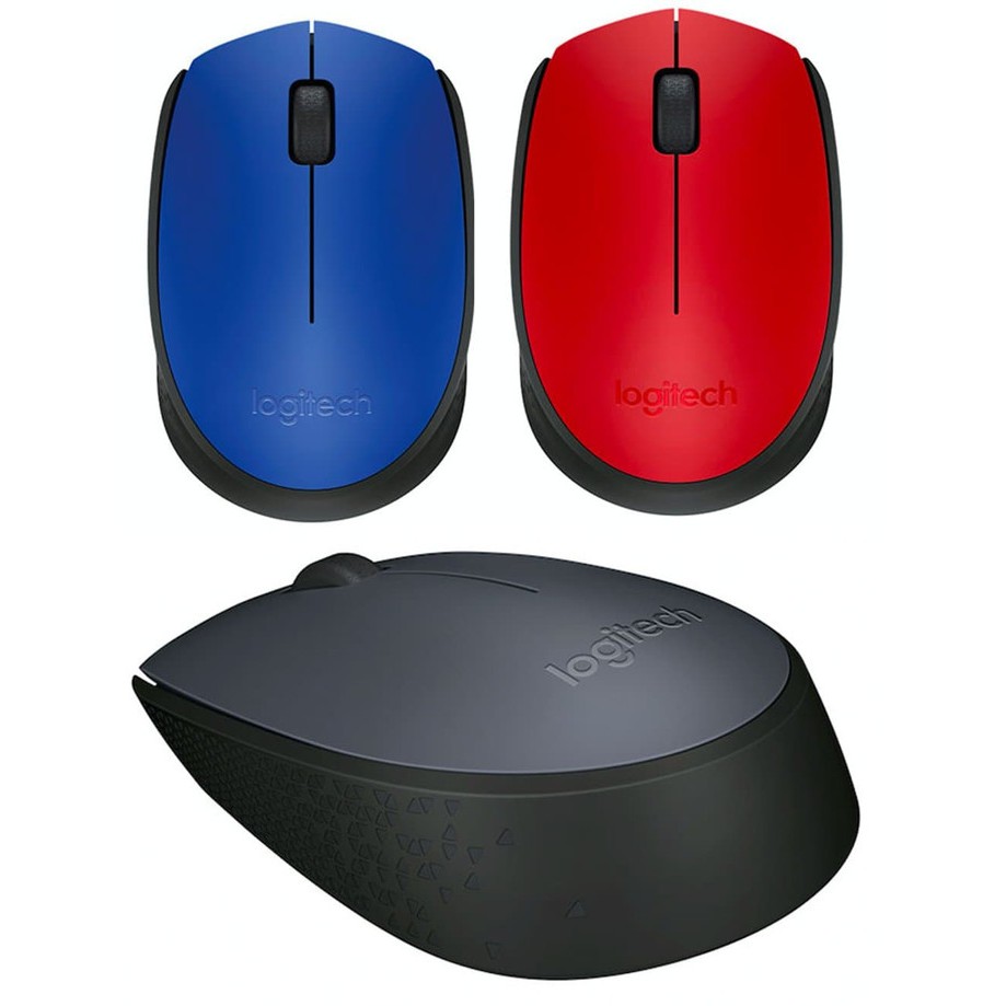 Logitech Wireless Mouse M171 Original / Mouse Wireless M 171 ASLI