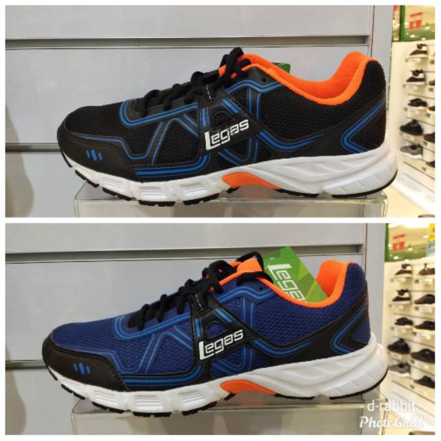 Sepatu league legas cowo running shoes strakto la M asli ori murah promo diskon