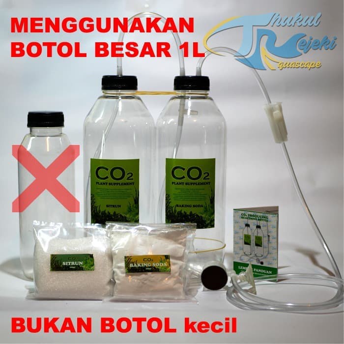 Co2 Diy Cisod Sitrun Soda 1 Set Tinggal Pasang Aquascape Pcg0123 Shopee Indonesia