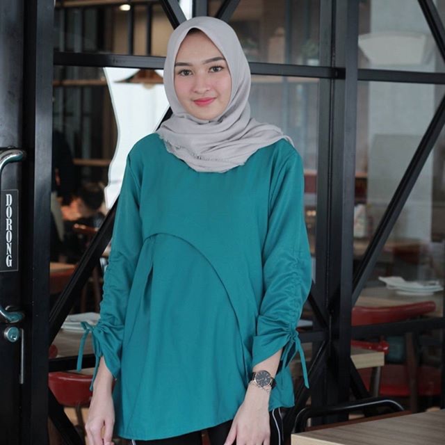 Nala jual baju  model unik baju  kerja kuliah big  size  